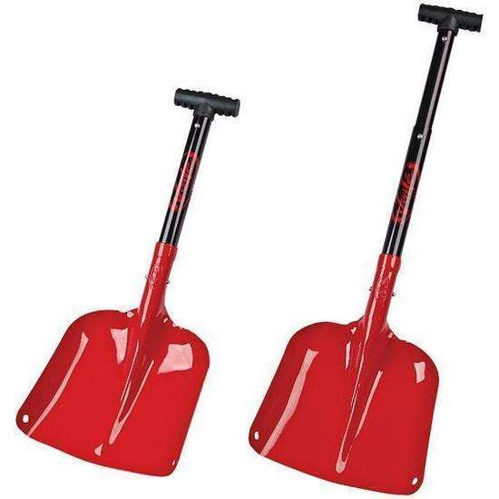 Voile Red Mini Shovel Full Size Scoop & Telescoping THandle