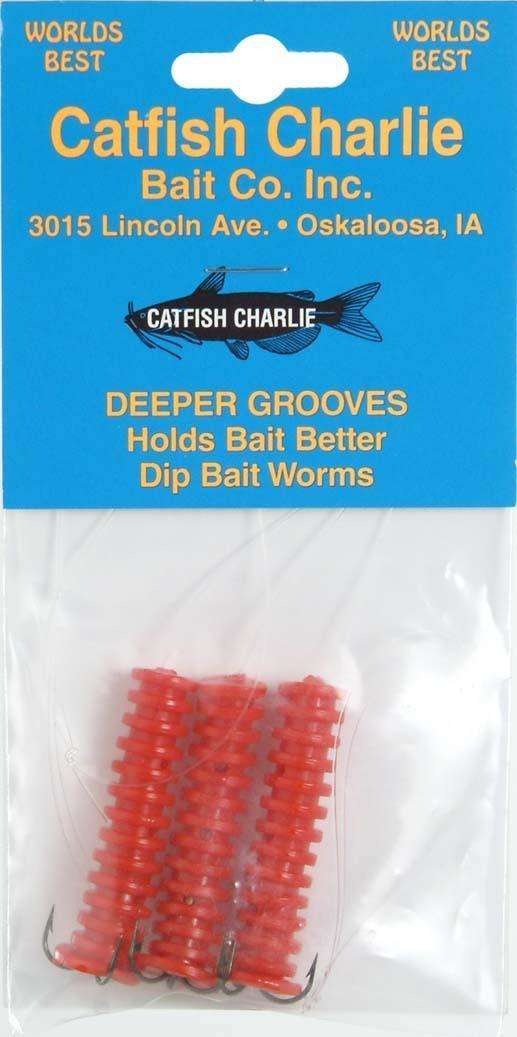 Wild Cat Chartreuse Catfish Charlie Deeper Grooves 3 Pack Holds Bait