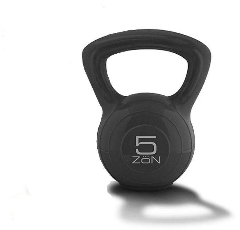 Zon Kettlebell 5 Lbs To Combine Cardiovascular Strength & Flexibility Training